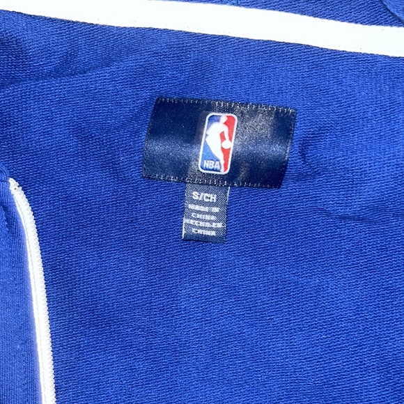NBA SEVENTY SIXERS ZIP UP HOODIE - Picture 2 of 4
